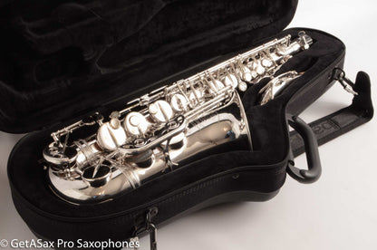 Selmer SBA Alto Orig Silver Plate Fresh Overhaul! 38147