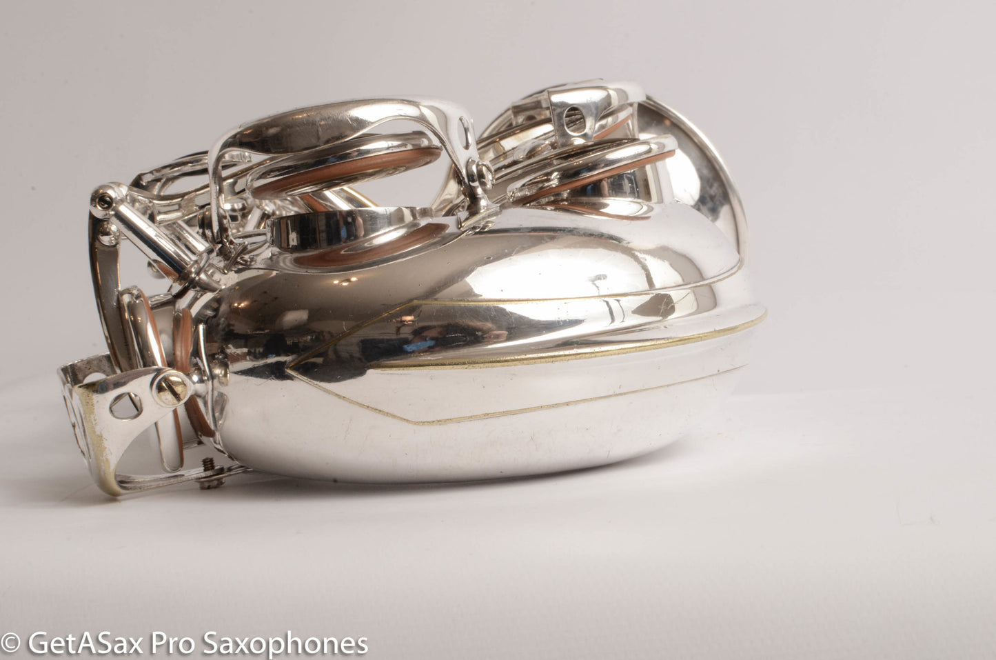 Selmer SBA Alto Orig Silver Plate Fresh Overhaul! 38147