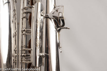 Selmer SBA Alto Orig Silver Plate Fresh Overhaul! 38147