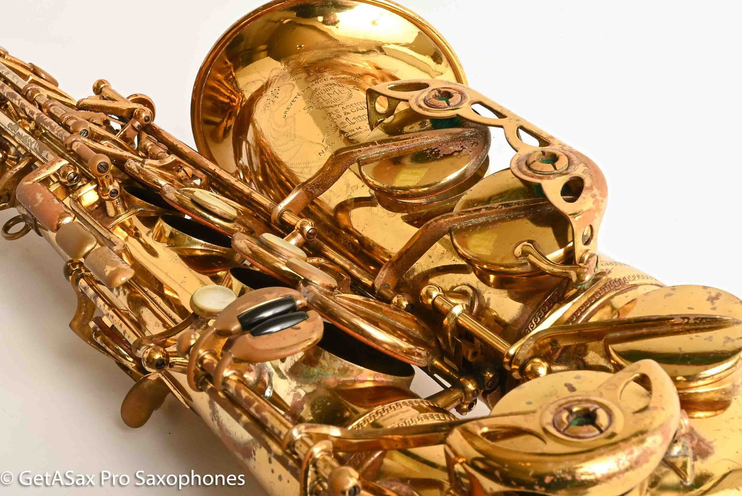 Selmer SBA Alto 1950 Relacquered Great Deal Good Condition 41311