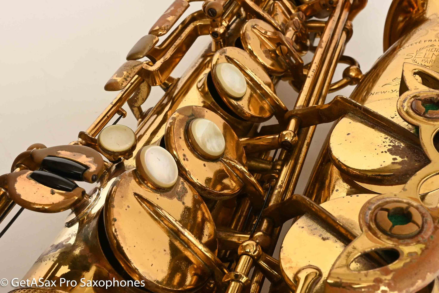 Selmer SBA Alto 1950 Relacquered Great Deal Good Condition 41311