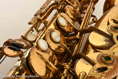 Selmer SBA Alto 1950 Relacquered Great Deal Good Condition 41311