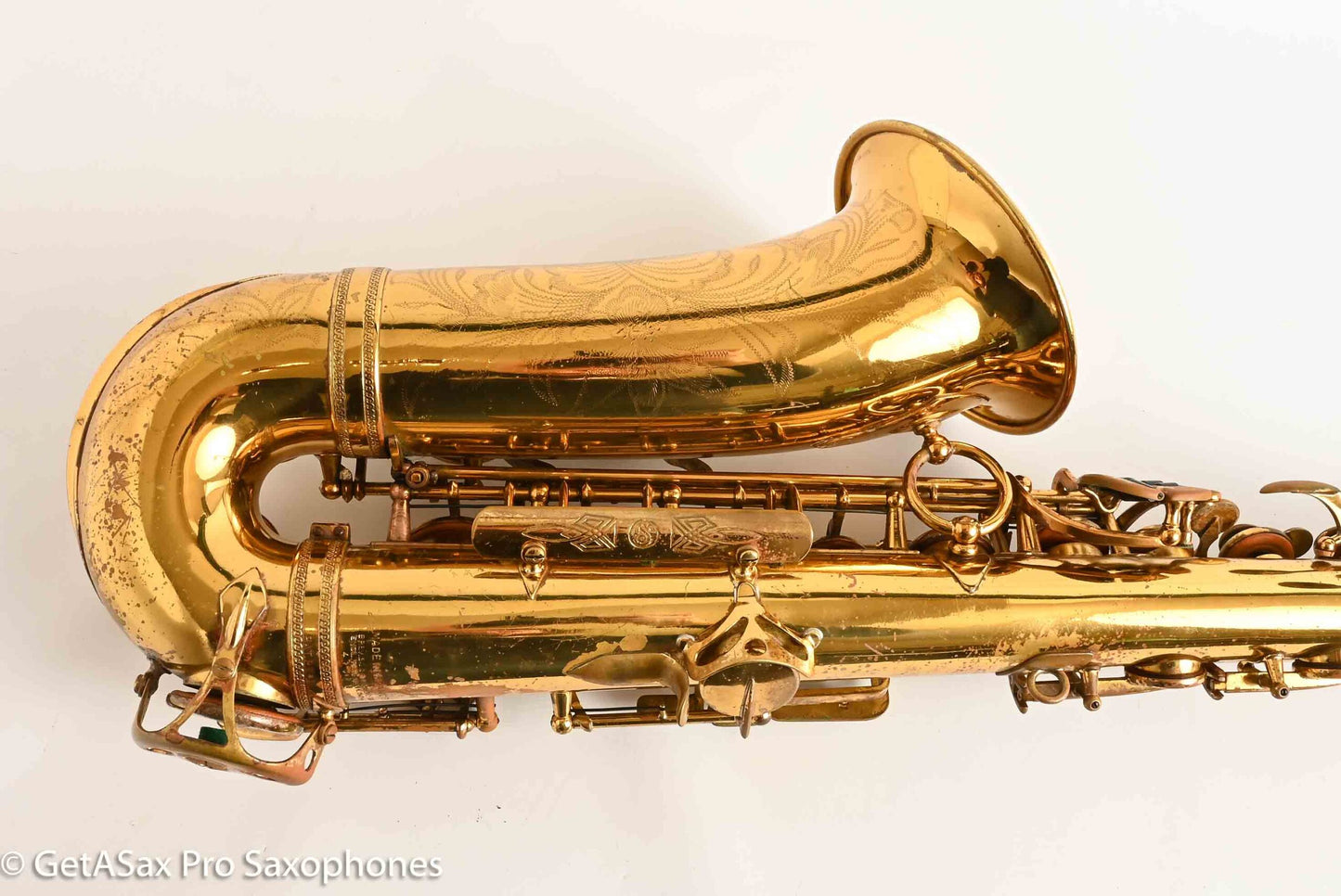 Selmer SBA Alto 1950 Relacquered Great Deal Good Condition 41311
