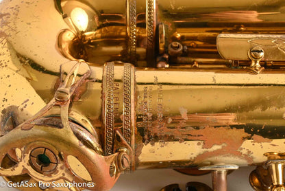 Selmer SBA Alto 1950 Relacquered Great Deal Good Condition 41311
