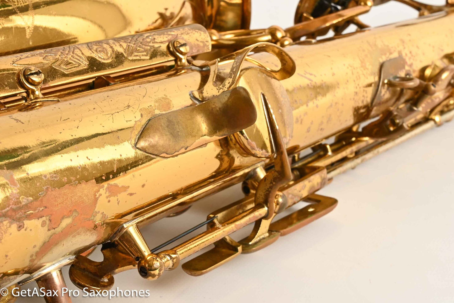 Selmer SBA Alto 1950 Relacquered Great Deal Good Condition 41311