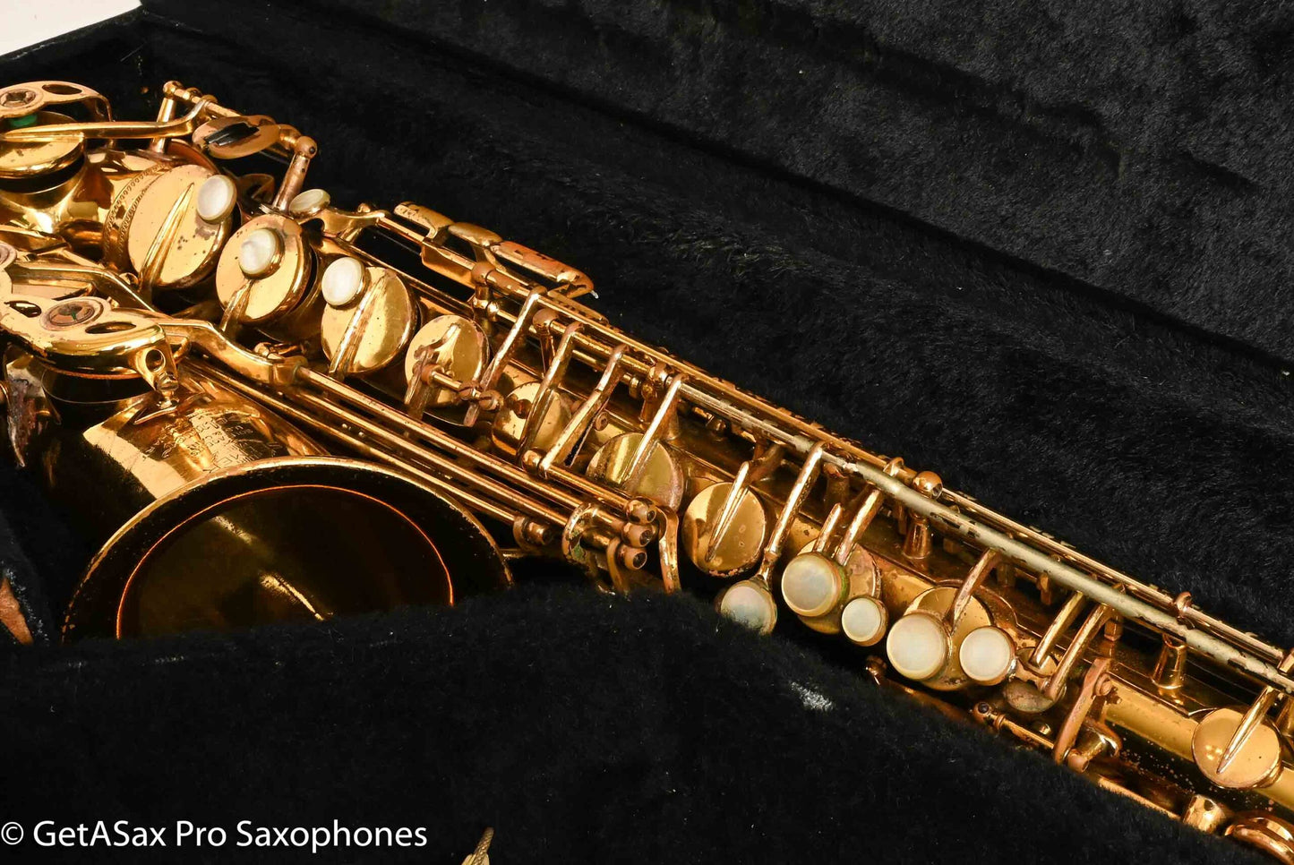 Selmer SBA Alto 1950 Relacquered Great Deal Good Condition 41311