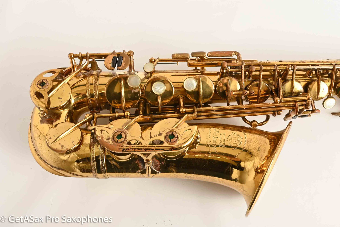Selmer SBA Alto 1950 Relacquered Great Deal Good Condition 41311