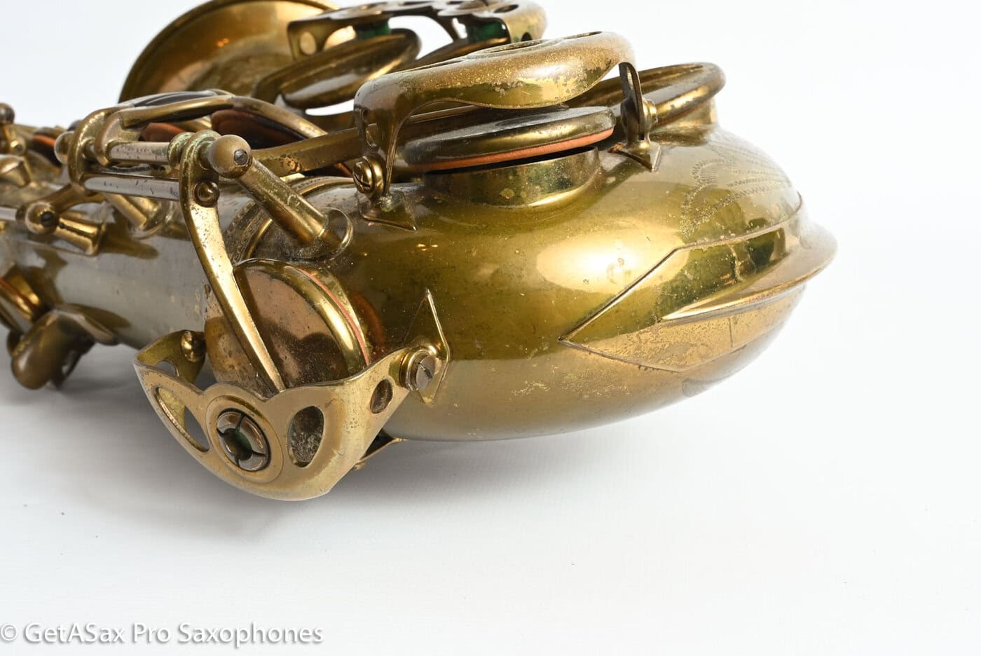 Selmer SBA Alto Original Lacquer American Engraved Nice! 41444