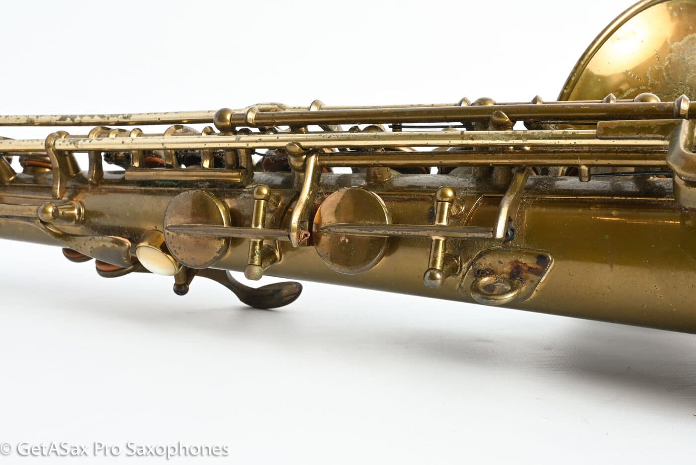Selmer SBA Alto Original Lacquer American Engraved Nice! 41444