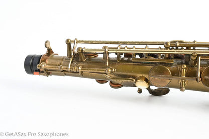 Selmer SBA Alto Original Lacquer American Engraved Nice! 41444