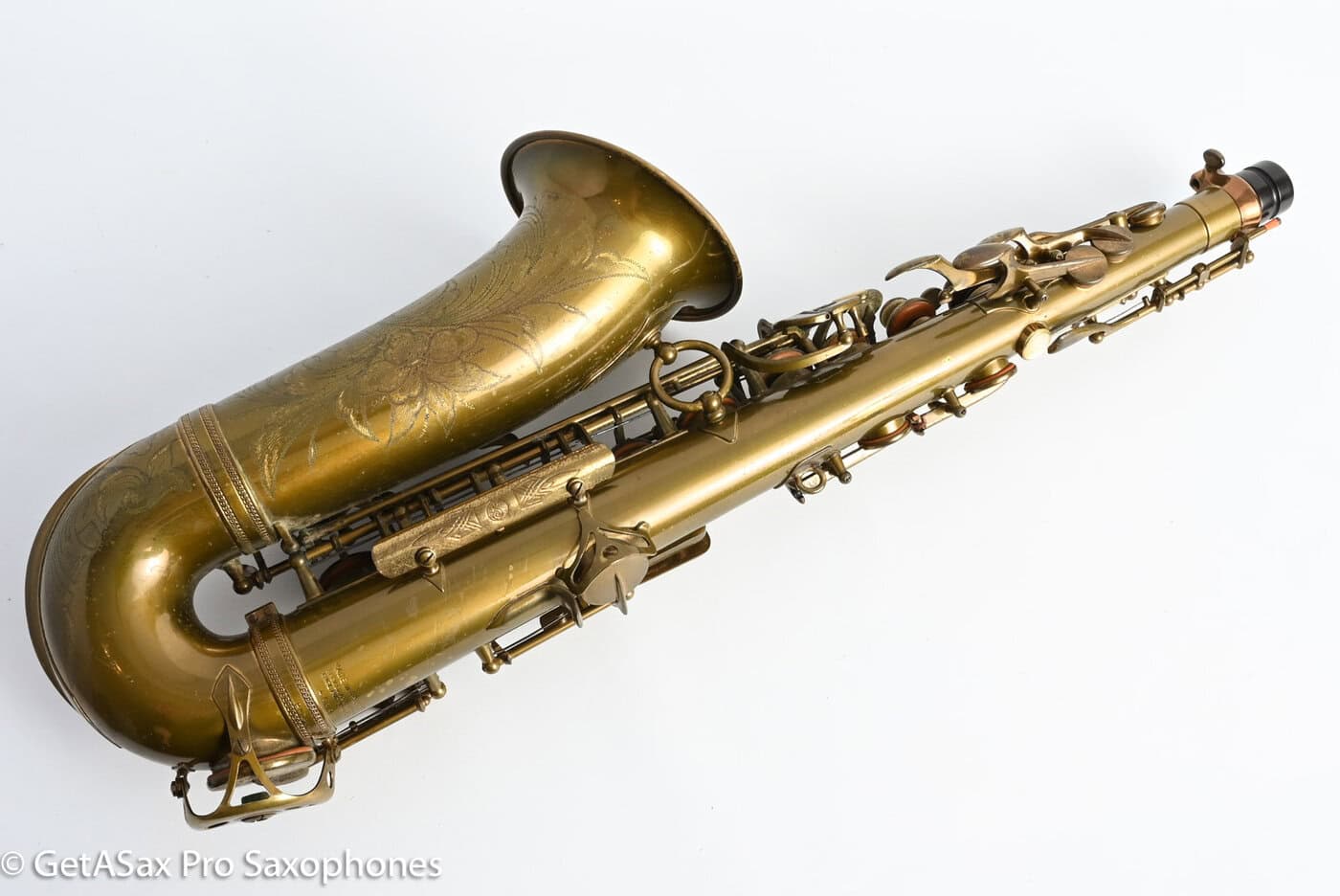 Selmer SBA Alto Original Lacquer American Engraved Nice! 41444