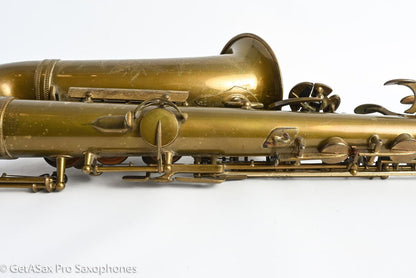 Selmer SBA Alto Original Lacquer American Engraved Nice! 41444