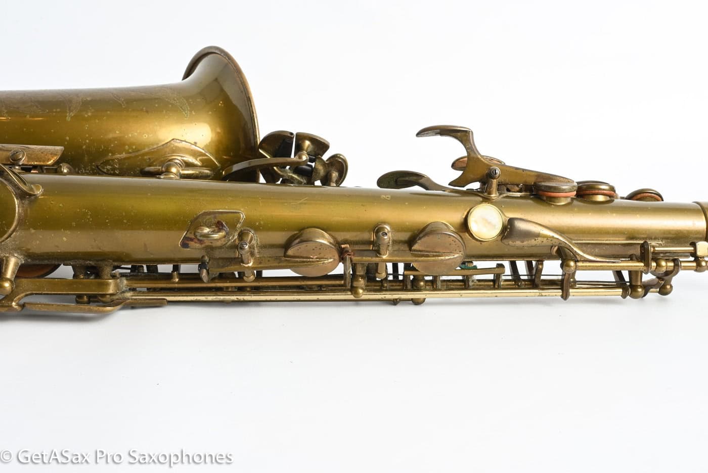 Selmer SBA Alto Original Lacquer American Engraved Nice! 41444