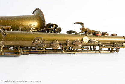 Selmer SBA Alto Original Lacquer American Engraved Nice! 41444