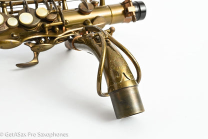 Selmer SBA Alto Original Lacquer American Engraved Nice! 41444