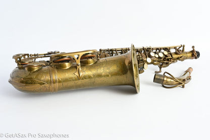 Selmer SBA Alto Original Lacquer American Engraved Nice! 41444