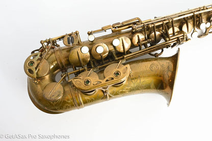 Selmer SBA Alto Original Lacquer American Engraved Nice! 41444