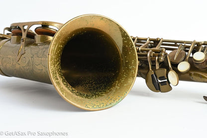 Selmer SBA Alto Original Lacquer American Engraved Nice! 41444