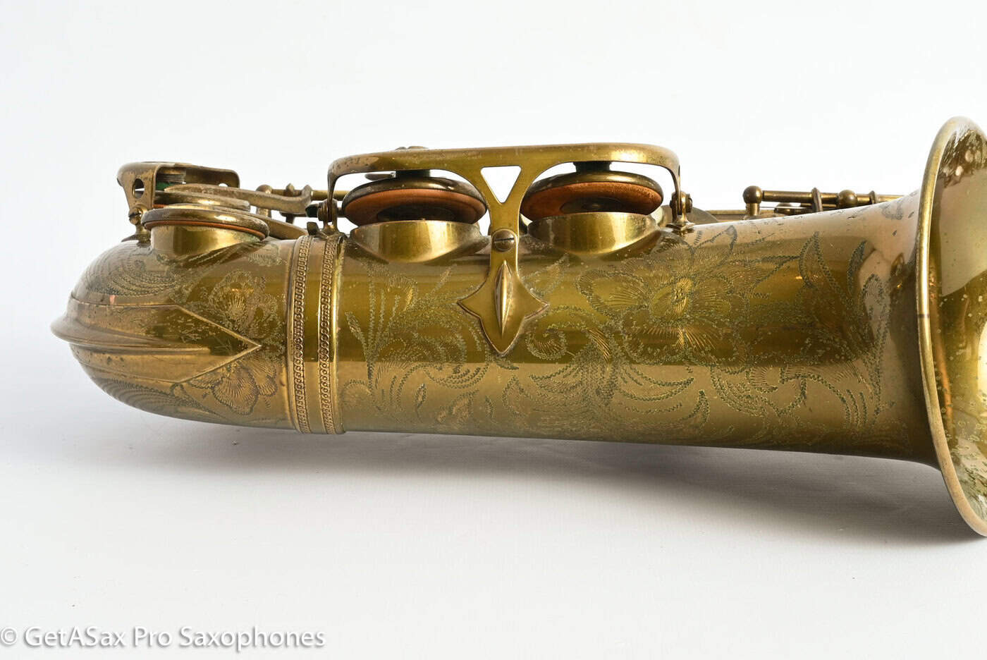 Selmer SBA Alto Original Lacquer American Engraved Nice! 41444