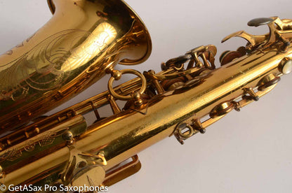 Selmer Super Balanced Action Alto Saxophone 41881 Euro Very Clean Condition Chesterfield Case