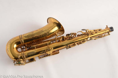 Selmer Super Balanced Action Alto Saxophone 41881 Euro Very Clean Condition Chesterfield Case