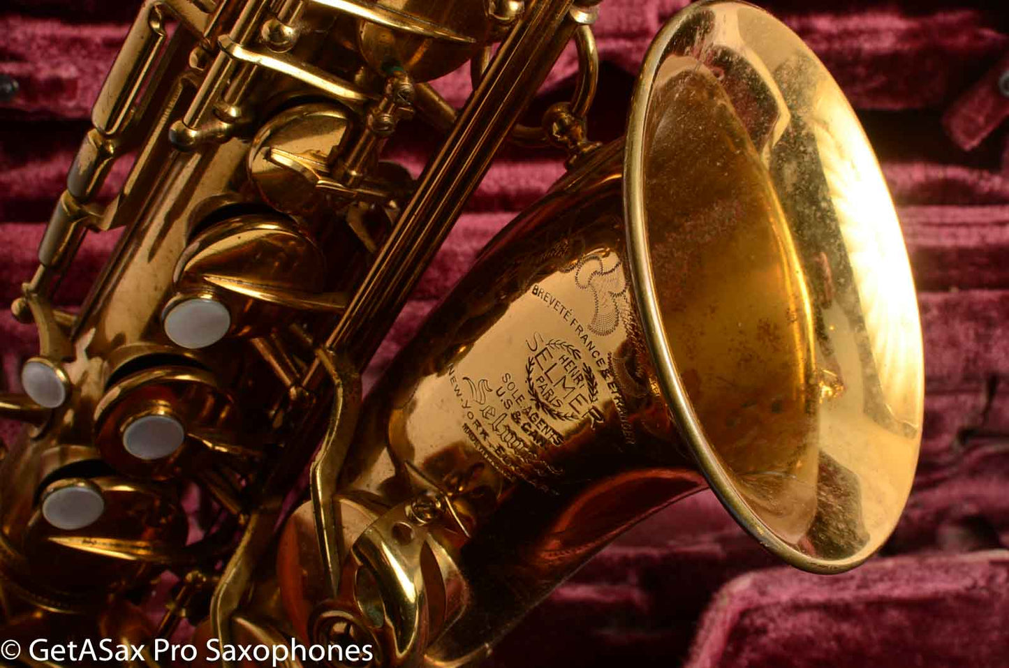 Selmer Super Balanced Action Alto Saxophone 41881 Euro Very Clean Condition Chesterfield Case