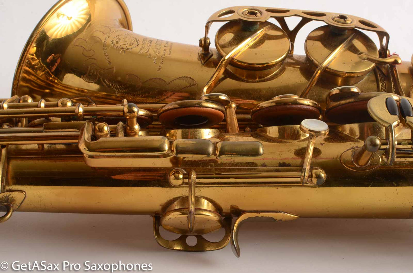 Selmer Super Balanced Action Alto Saxophone 41881 Euro Very Clean Condition Chesterfield Case
