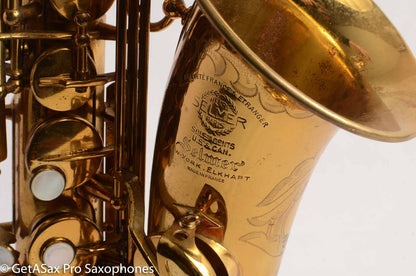 Selmer Super Balanced Action Alto Saxophone 41881 Euro Very Clean Condition Chesterfield Case