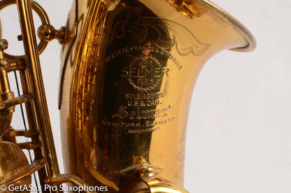 Selmer Super Balanced Action Alto Saxophone 41881 Euro Very Clean Condition Chesterfield Case