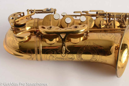 Selmer Super Balanced Action Alto Saxophone 41881 Euro Very Clean Condition Chesterfield Case