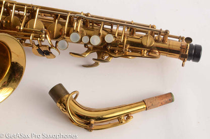Selmer Super Balanced Action Alto Saxophone 41881 Euro Very Clean Condition Chesterfield Case