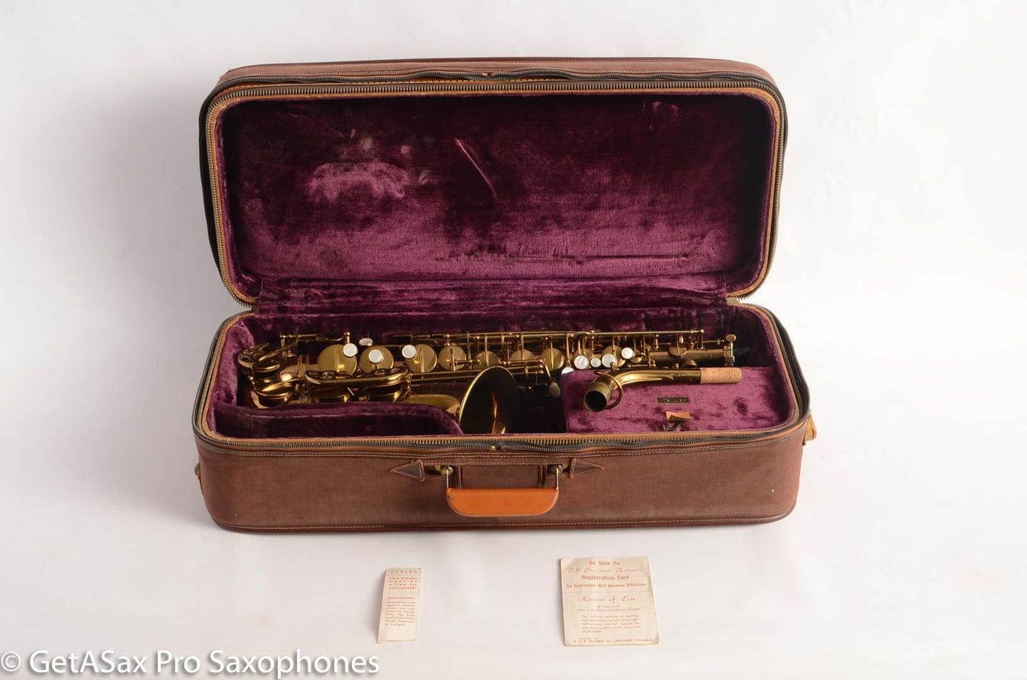 Selmer SBA Alto Saxophone from 1953 Near Mint w/ Bill Singer Overhaul