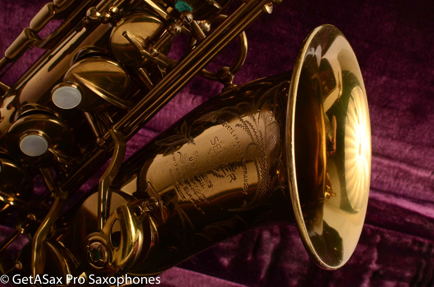Selmer SBA Super Balanced Action Alto Saxophone Original Lacquer 1953 53069 Excellent!