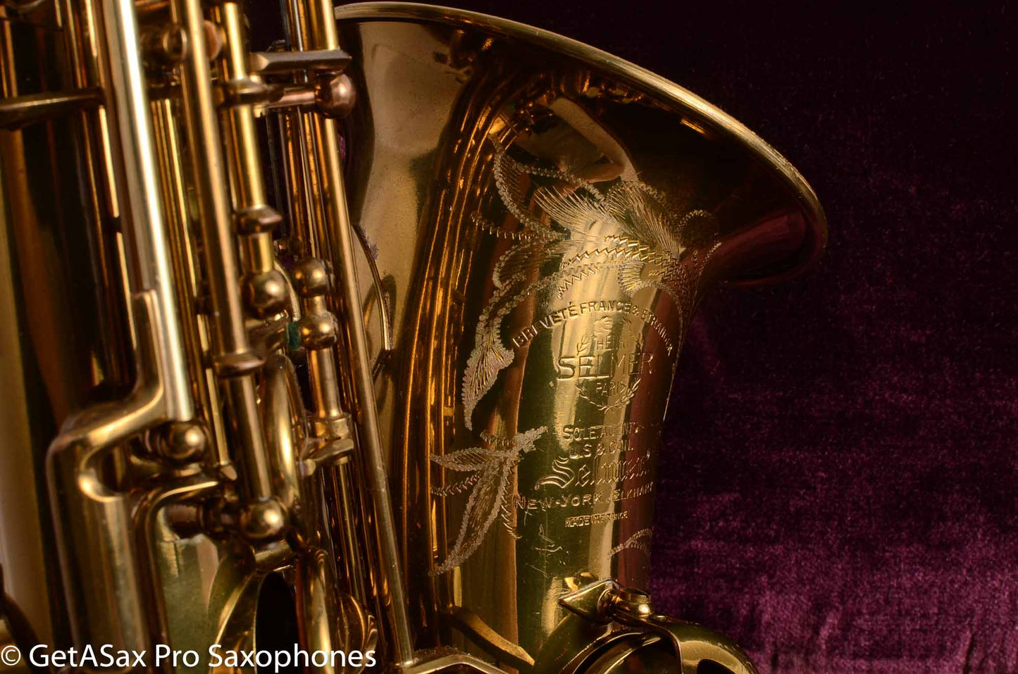 Selmer SBA Super Balanced Action Alto Saxophone Original Lacquer 1953 53069 Excellent!