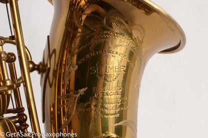 Selmer SBA Super Balanced Action Alto Saxophone Original Lacquer 1953 53069 Excellent!
