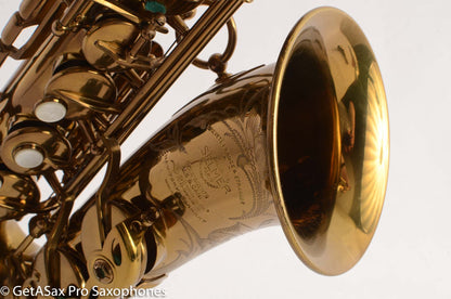 Selmer SBA Super Balanced Action Alto Saxophone Original Lacquer 1953 53069 Excellent!