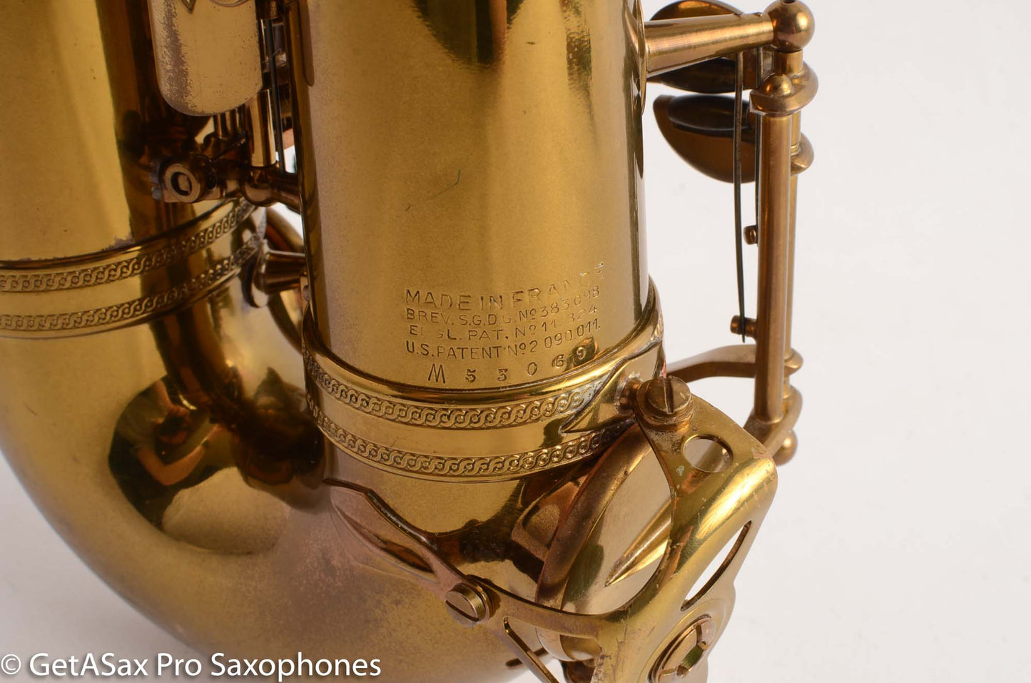 Selmer SBA Super Balanced Action Alto Saxophone Original Lacquer 1953 53069 Excellent!
