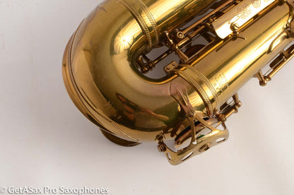 Selmer SBA Super Balanced Action Alto Saxophone Original Lacquer 1953 53069 Excellent!