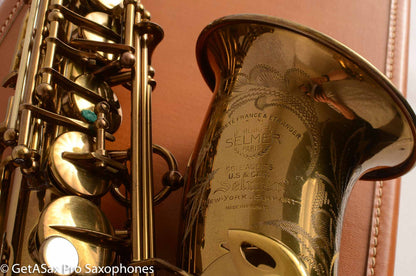 Selmer SBA Super Balanced Action Alto Saxophone Original Lacquer 1953 53069 Excellent!