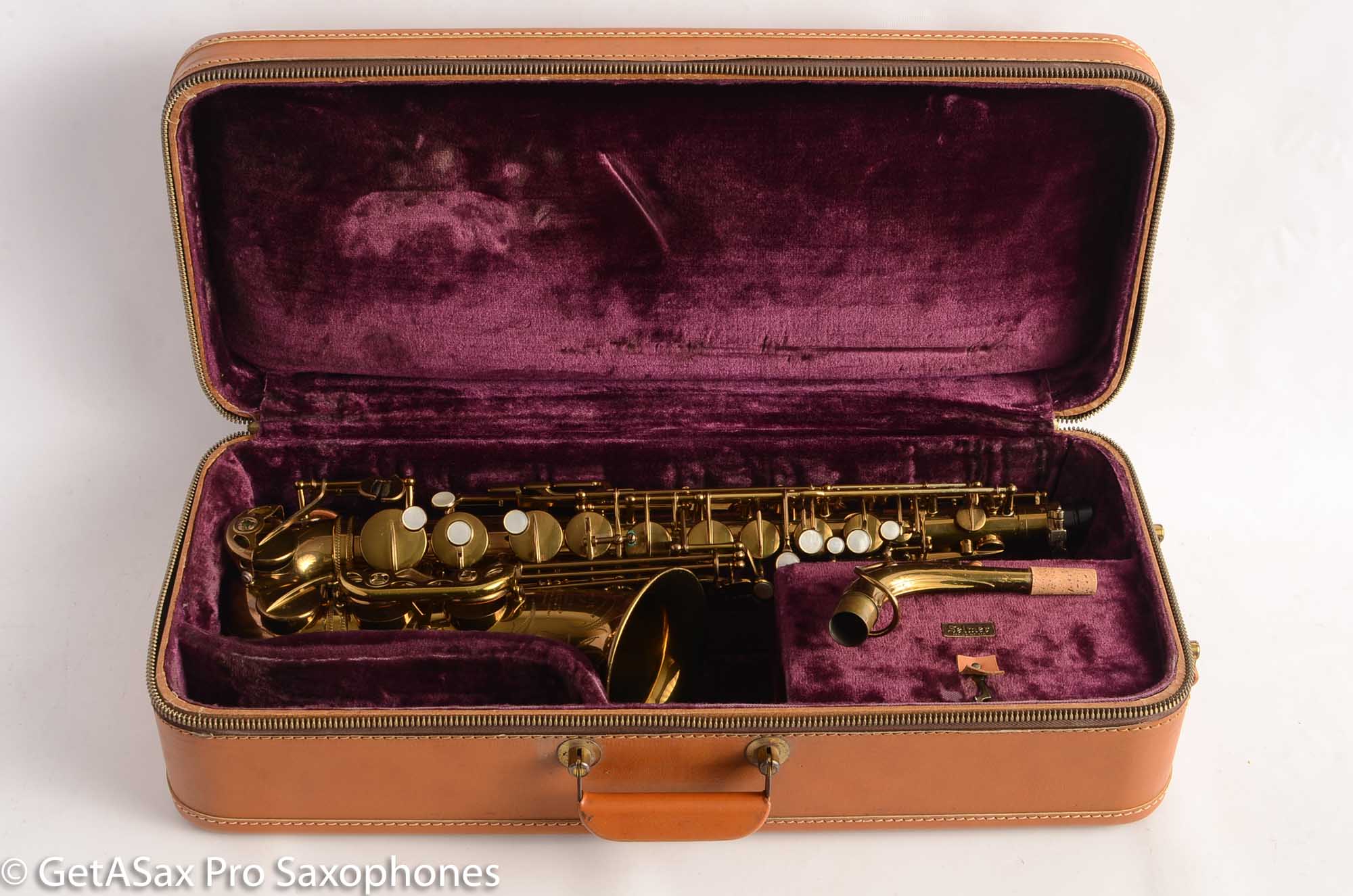 Selmer SBA Super Balanced Action Alto Saxophone Original Lacquer
