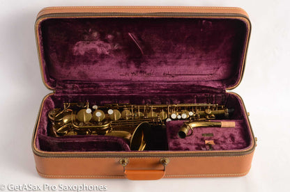 Selmer SBA Super Balanced Action Alto Saxophone Original Lacquer 1953 53069 Excellent!