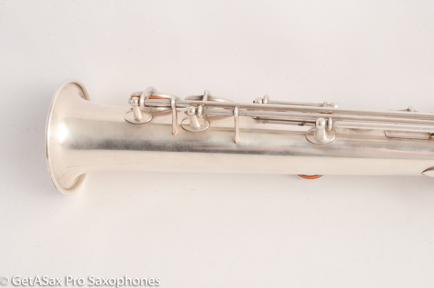 Selmer SBA Super Balanced Action Soprano Saxophone 1950 Silver Plate Great Deal! 44228