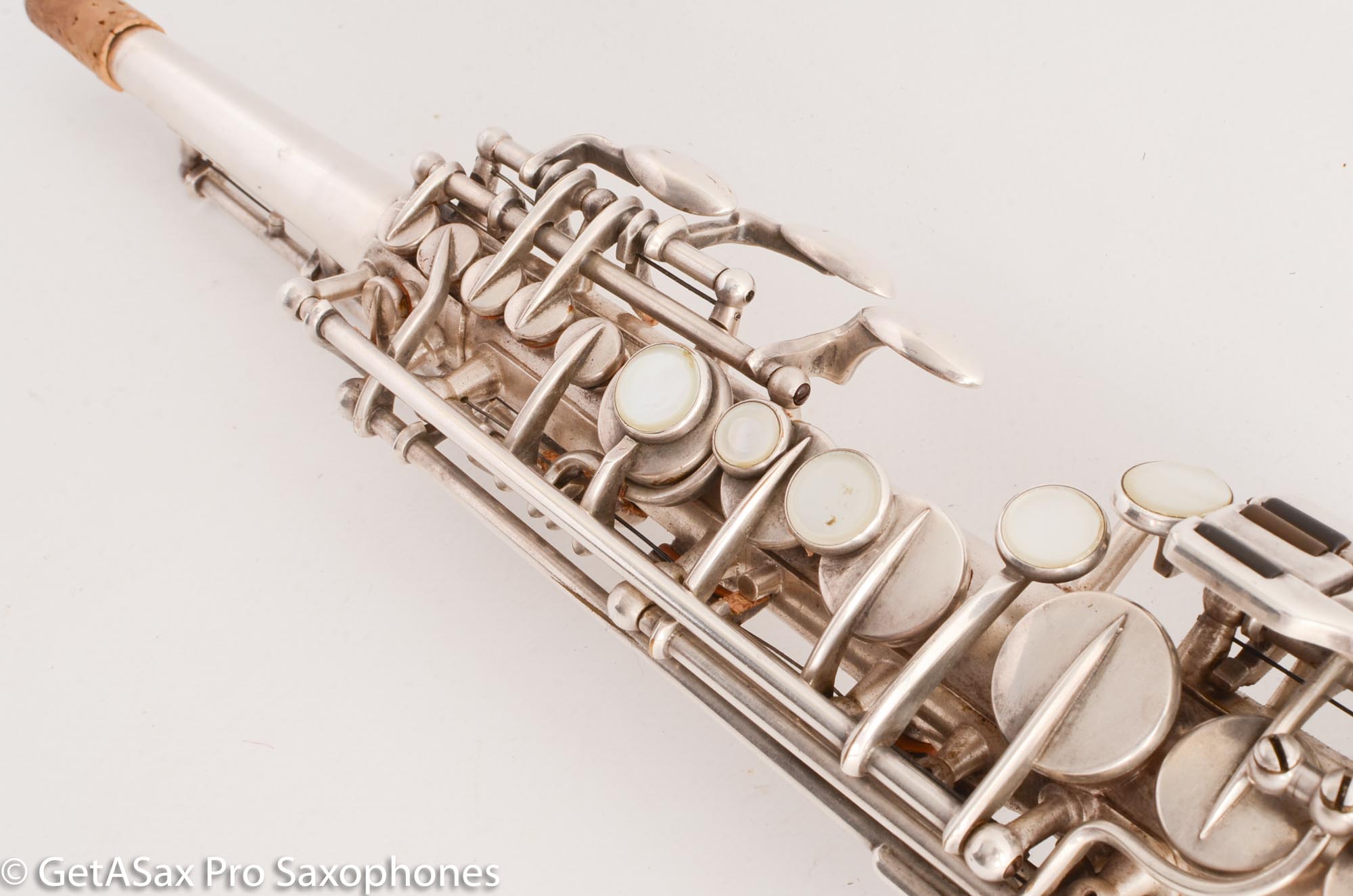 Selmer SBA Super Balanced Action Soprano Saxophone 1950 Silver
