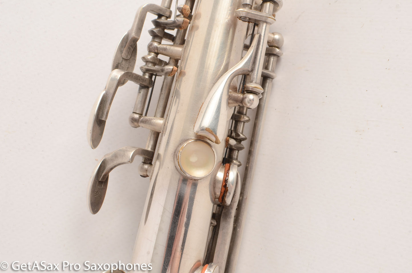 Selmer SBA Super Balanced Action Soprano Saxophone 1950 Silver Plate Great Deal! 44228