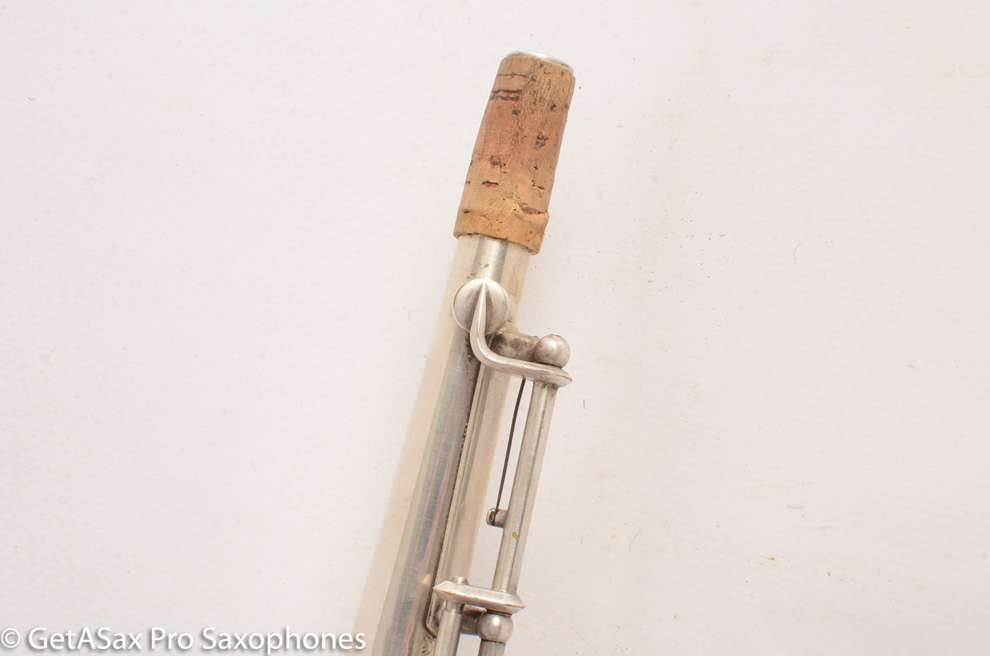 Selmer SBA Super Balanced Action Soprano Saxophone 1950 Silver Plate Great Deal! 44228