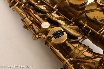Selmer Super Balanced Action Alto Original Lacquer Recent Overhaul Great Deal! 48624