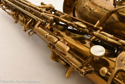 Selmer Super Balanced Action Alto Original Lacquer Recent Overhaul Great Deal! 48624