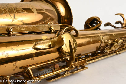 Selmer Super Balanced Action Alto Original Lacquer Recent Overhaul Great Deal! 48624