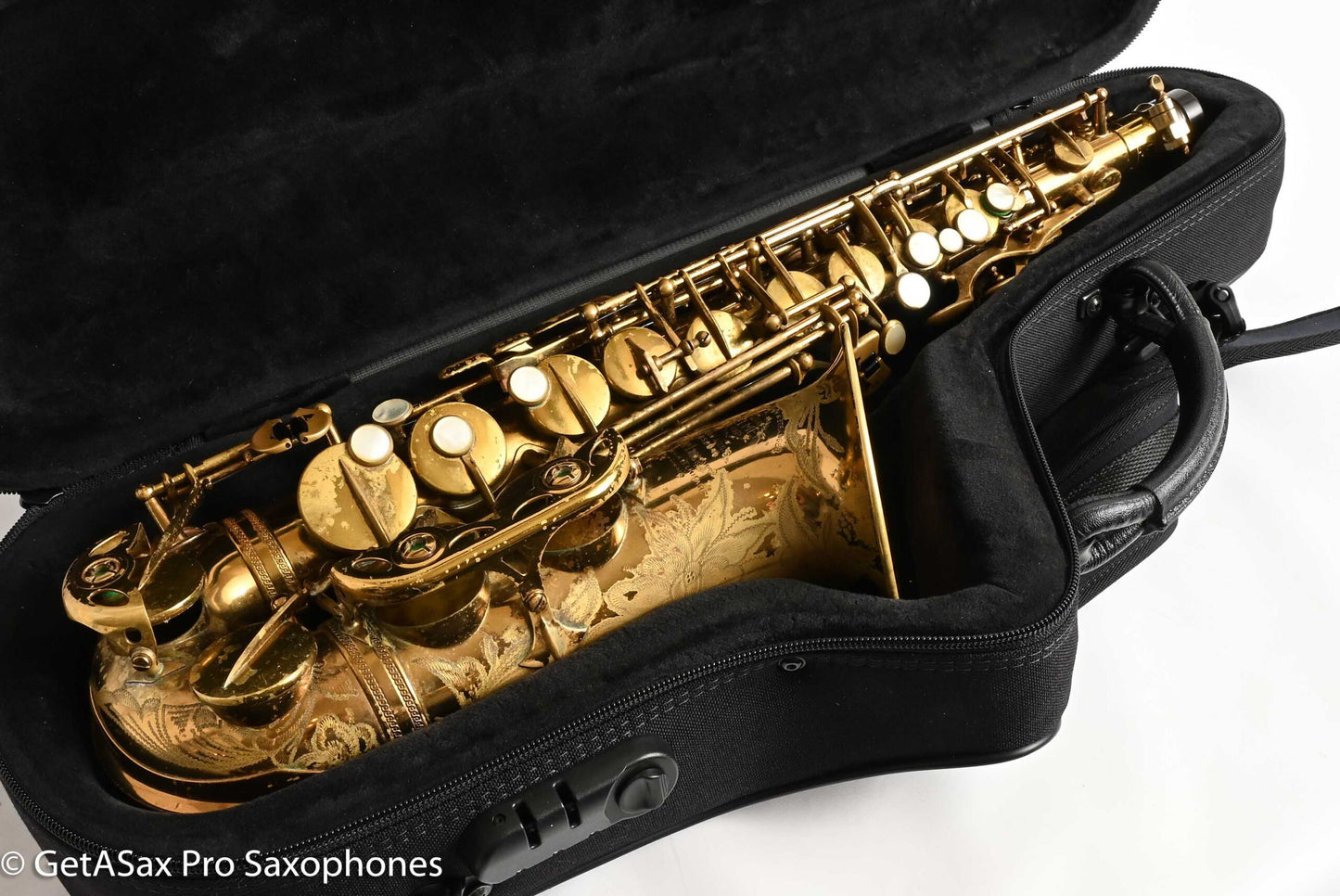 Selmer Super Balanced Action Alto Original Lacquer Recent Overhaul Great Deal! 48624