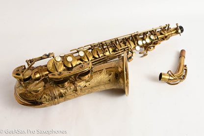 Selmer Super Balanced Action Alto Original Lacquer Recent Overhaul Great Deal! 48624